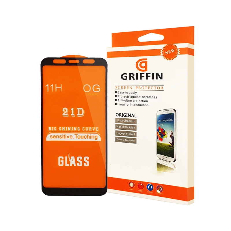 محافظ صفحه نمایش گریفین مدل F21 GN me مناسب برای گوشی موبایل سامسونگ Galaxy J6 Plus