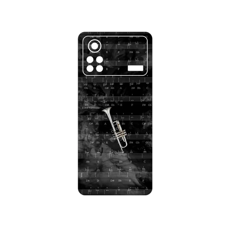 برچسب پوششی ماهوت مدل Trumpet مناسب برای گوشی موبایل شیائومی Poco X4 Pro 5G