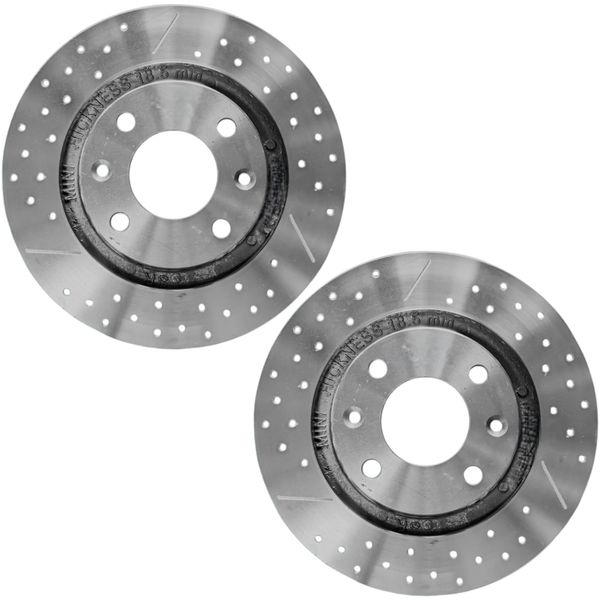 دیسک ترمز تقویتی چرخ جلو مدل AutoNext  مناسب برای پژو 405 بسته 2 عددی