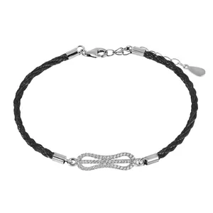 دستبند نقره اقلیمه کد DN362