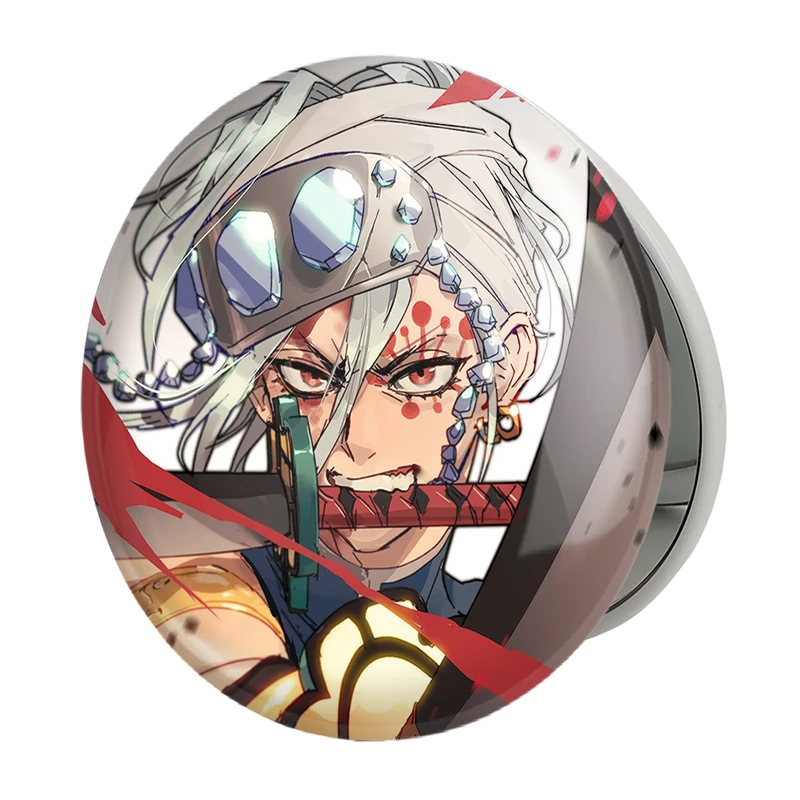 آینه جیبی خندالو طرح تنگن اوزویی انیمه شیطان کش مدل تاشو کد 12798 