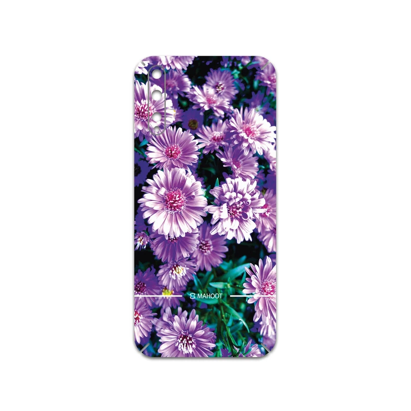 برچسب پوششی ماهوت مدل Purple-Flower مناسب برای گوشی موبایل هوآوی Y8p