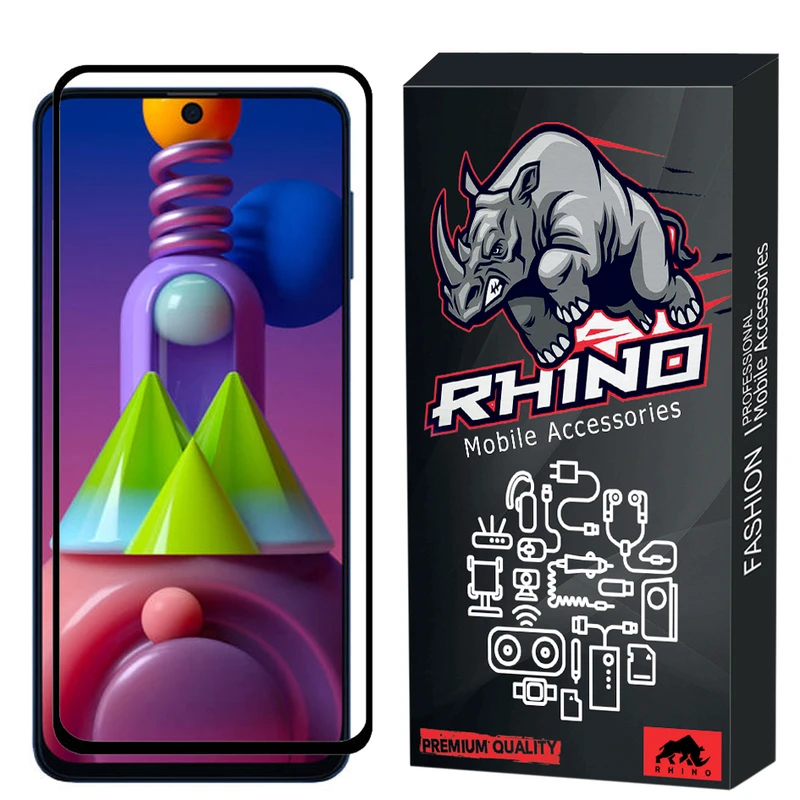 محافظ صفحه نمایش راینو مدل R-FULL مناسب برای گوشی موبایل سامسونگ Galaxy M51
