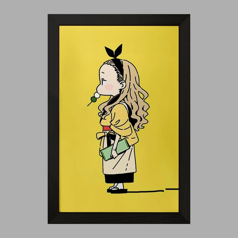 تابلو خندالو مدل کورومی انیمه لیکوریس ریکویل Lycoris Recoil  کد 22995