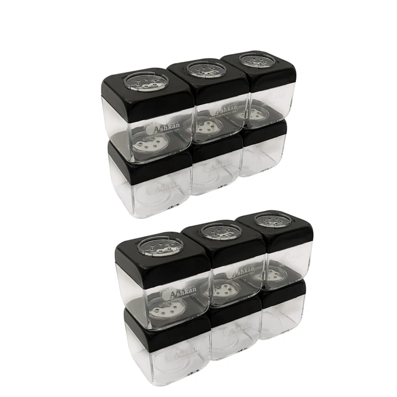 جا ادویه اشکان مدل سرآشپز مجموعه 12 عددی