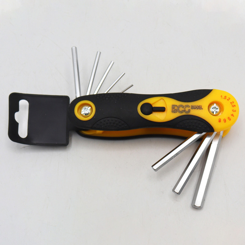 آچار آلن شش گوش مدل داگ کد YPH-6GOSH-1.5-8MM مجموعه 8 عددی