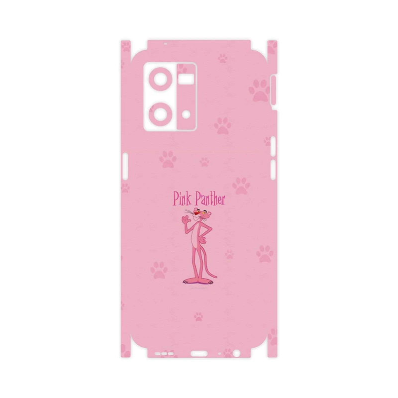 برچسب پوششی ماهوت مدل The Pink Panther-FullSkin مناسب برای گوشی موبایل اپو Reno 8 4G