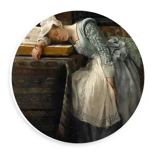 دیوارکوب طرح نقاشی خدمتکار و کتاب مدل wtb404