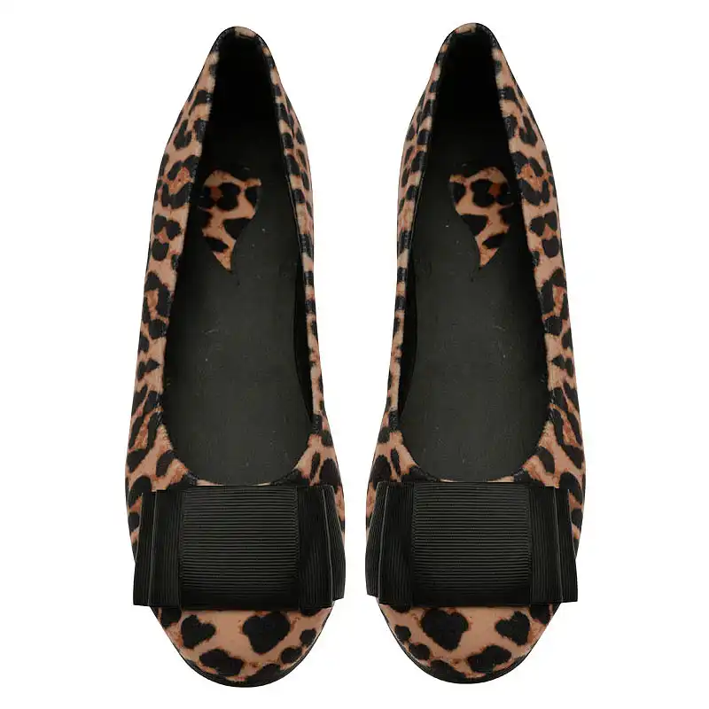 کفش زنانه مدل 159002808 روفرشی رنگ قهوه ای