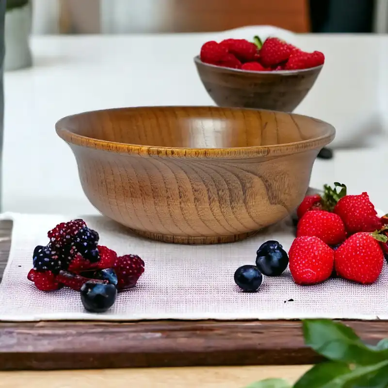 کاسه چوبی مدل آبگوشت خوری