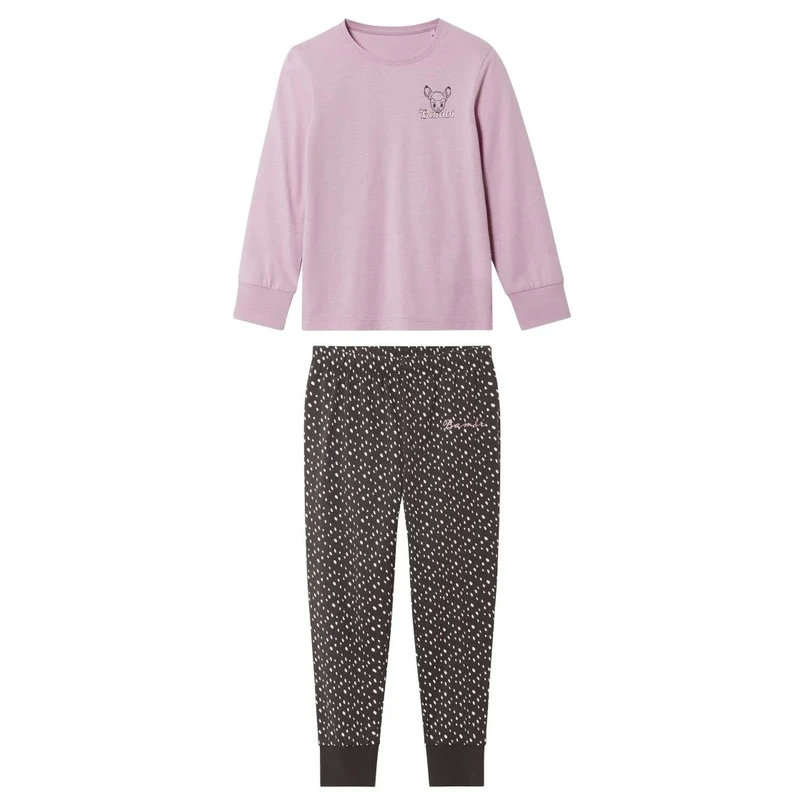 ست تی‌شرت آستین بلند و شلوار راحتی دخترانه دیزنی مدل بامبی