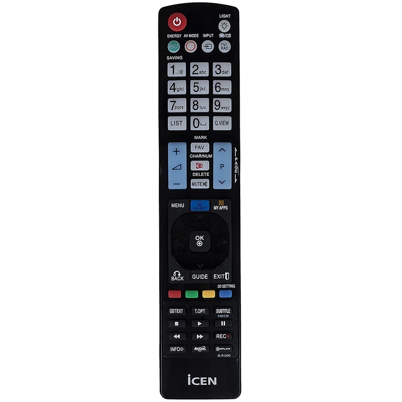 ریموت کنترل آی سن مدل IE-R1200