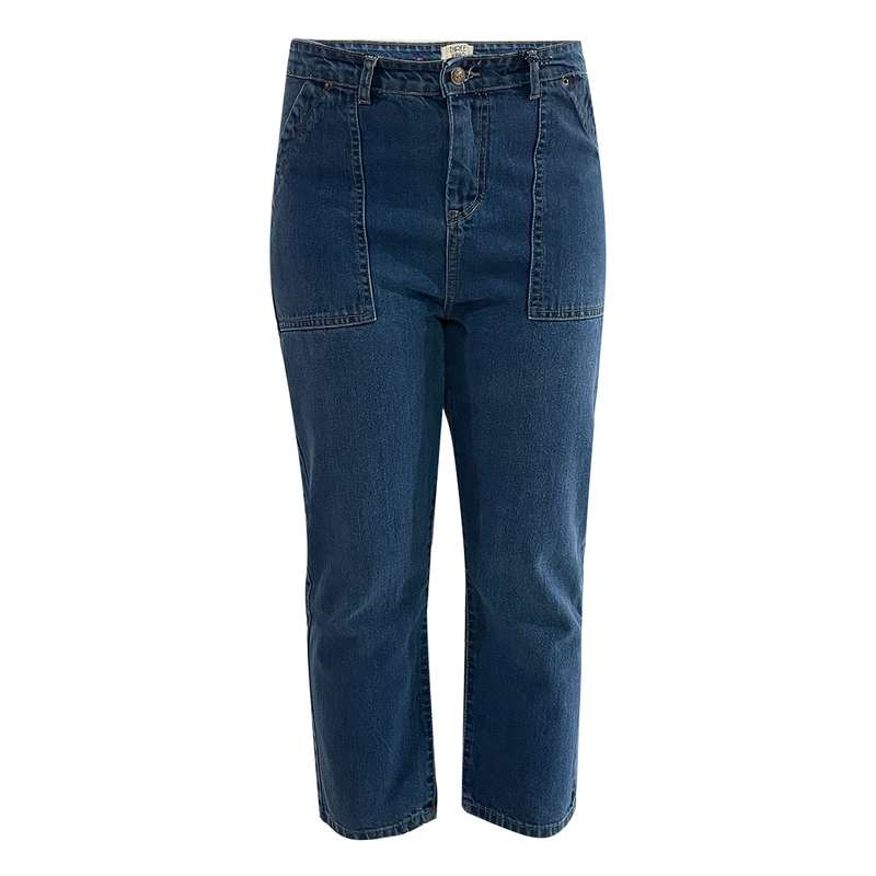 شلوار جین زنانه مدل مام استایل کد 50