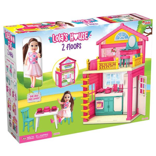 اسباب بازی خانه عروسک دد مدل Lola s House 2 Floors کد 03661