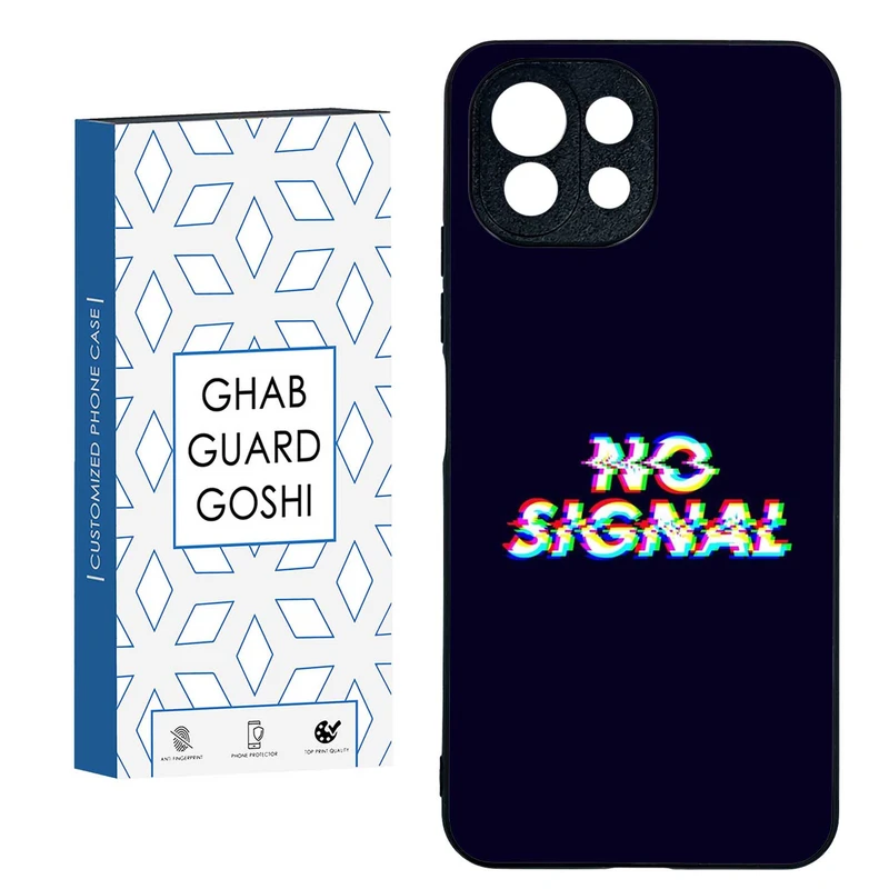 کاور قاب گارد گوشی طرح no signal کد TPU-193 مناسب برای گوشی موبایل شیائومی Mi11 Lite 4G / Mi 11 Lite 5G / 11 Lite 5G NE