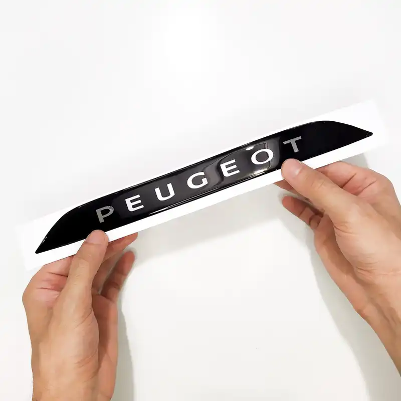 ورد پلیت عقب خودرو  آرسی زد اسپرت مدل GelP2022RC مناسب برای پژو 207