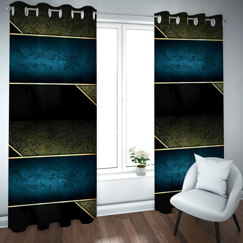 پرده مدل چاپی هازان سایز 300×150 سانتی متر 