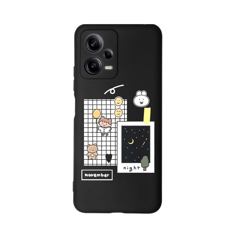 کاور قاب گارد طرح تقویم دخترانه کد m4965 مناسب برای گوشی موبایل شیائومی Redmi Note 12 Pro 5G