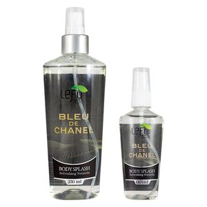 بادی اسپلش لفو مدل BLEU DE CHANEL حجم 250 میلی لیتر به همراه بادی اسپلش لفو حجم 60 میلی لیتر