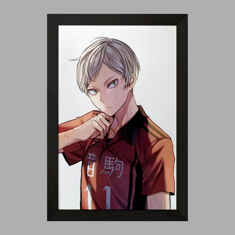 تابلو خندالو مدل میا اوسامو انیمه هایکیو Haikyu  کد 17743