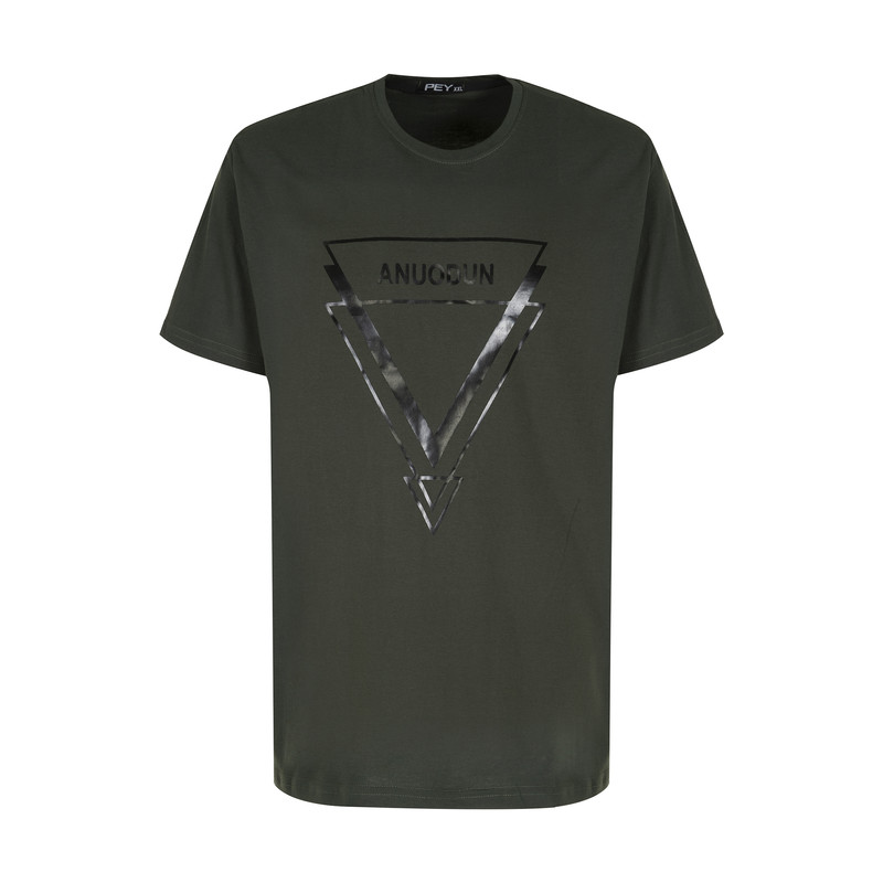 تی شرت لانگ مردانه مدل پی مثلث