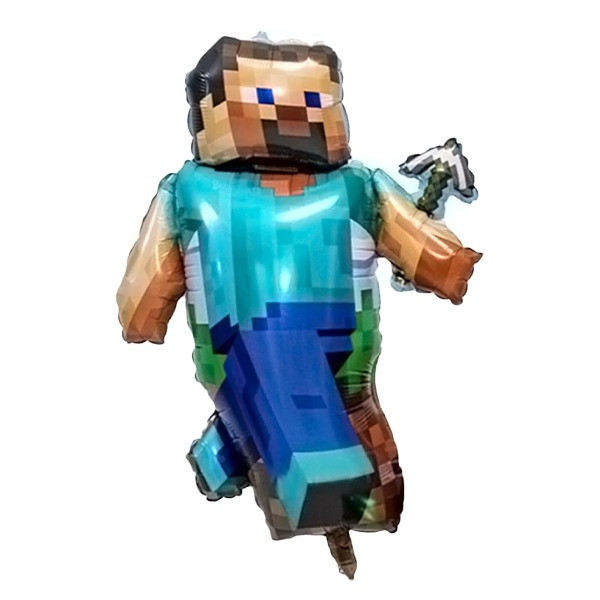 بادکنک فویلی مدل ماین کرافت کد MinecraftB2