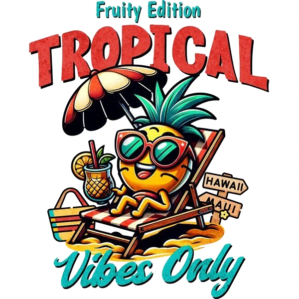   استیکر پارچه و لباس پاد آفرین طرح تابستان کد 2760