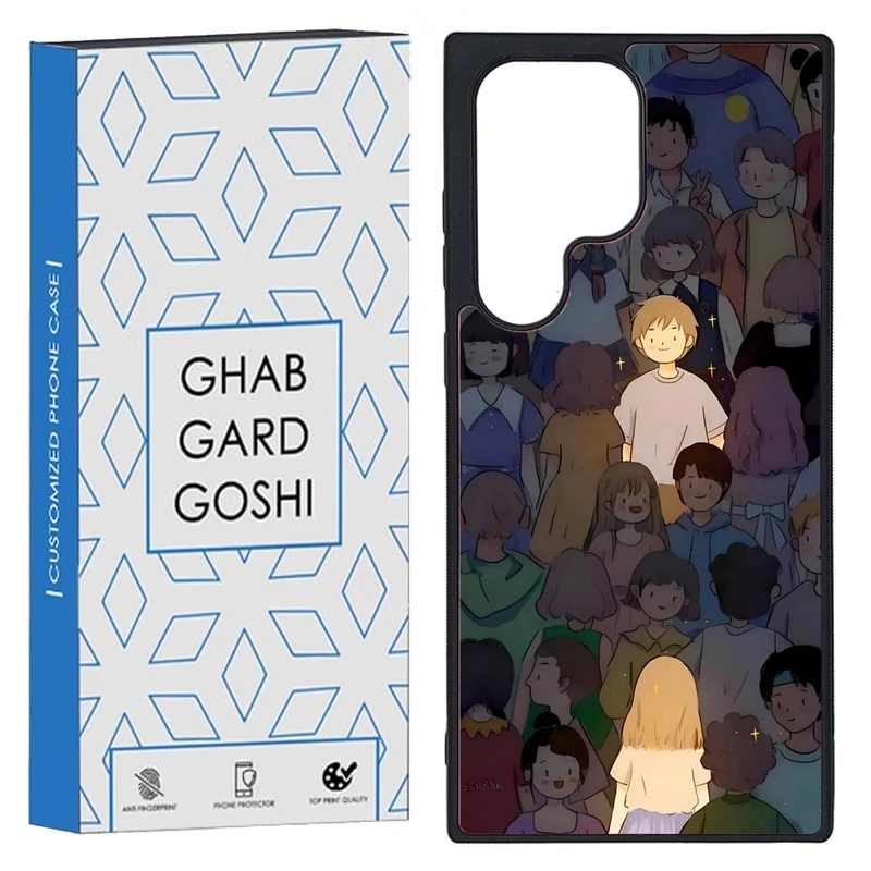 کاور قاب گارد گوشی طرح ست پسرانه کد TPU-062 مناسب برای گوشی موبایل سامسونگ Galaxy S23 Ultra