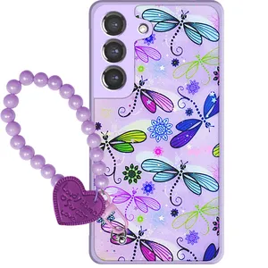 Persian King Parvaneh Cover For Samsung Galaxy S21 FE with a hanging strap