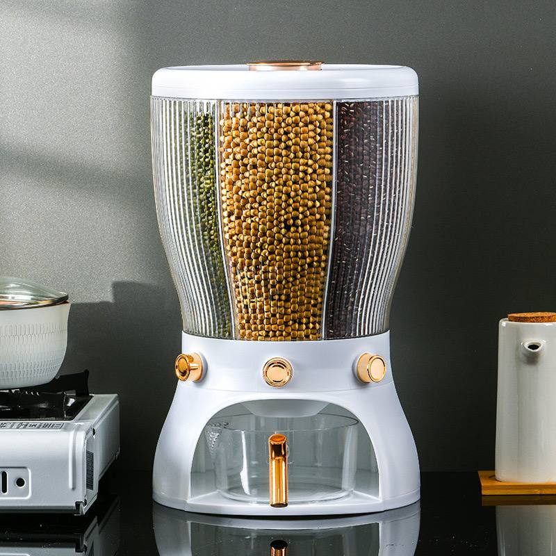 سطل برنج مدل چرخشی کد 1369n 5022 ظرفیت 10 کیلوگرم