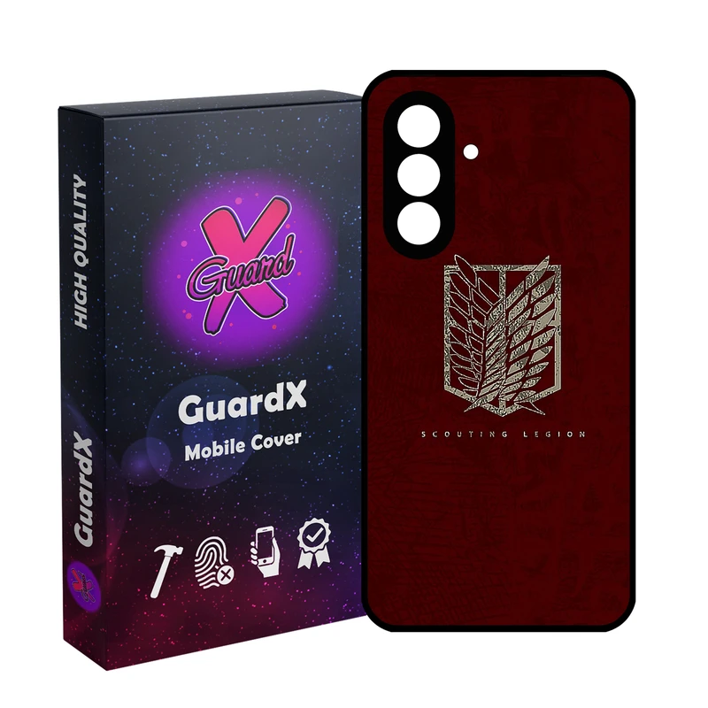 کاور گارد ایکس طرح نماد مدل 11090 مناسب برای گوشی موبایل سامسونگ Galaxy S25 FE