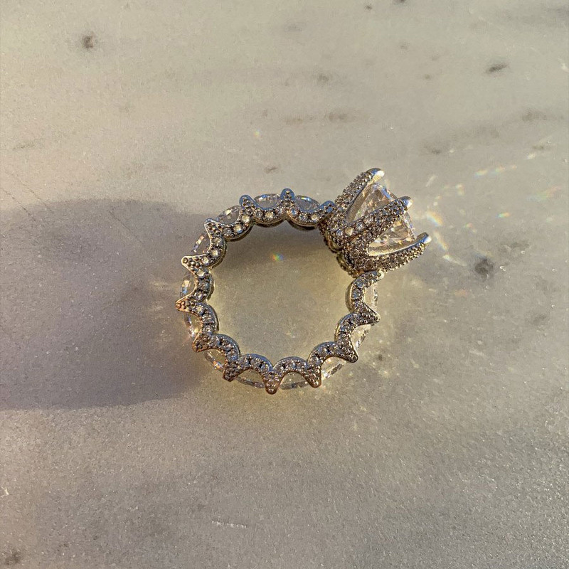 انگشتر نقره زنانه مدل GTA_1570