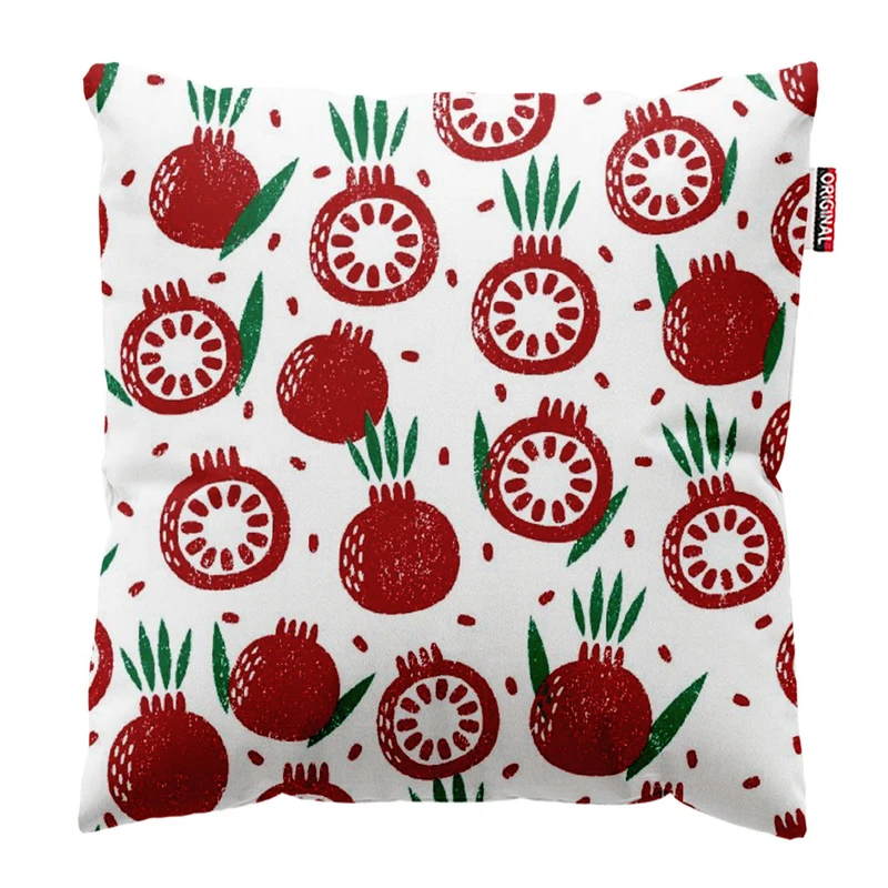   کوسن پاد آفرین طرح انار سایز 30*30 سانتی متر کد 1012