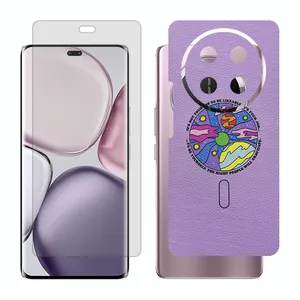 Glass Together model matte screen protector suitable for Honor X9c mobile phone with back cover sticker