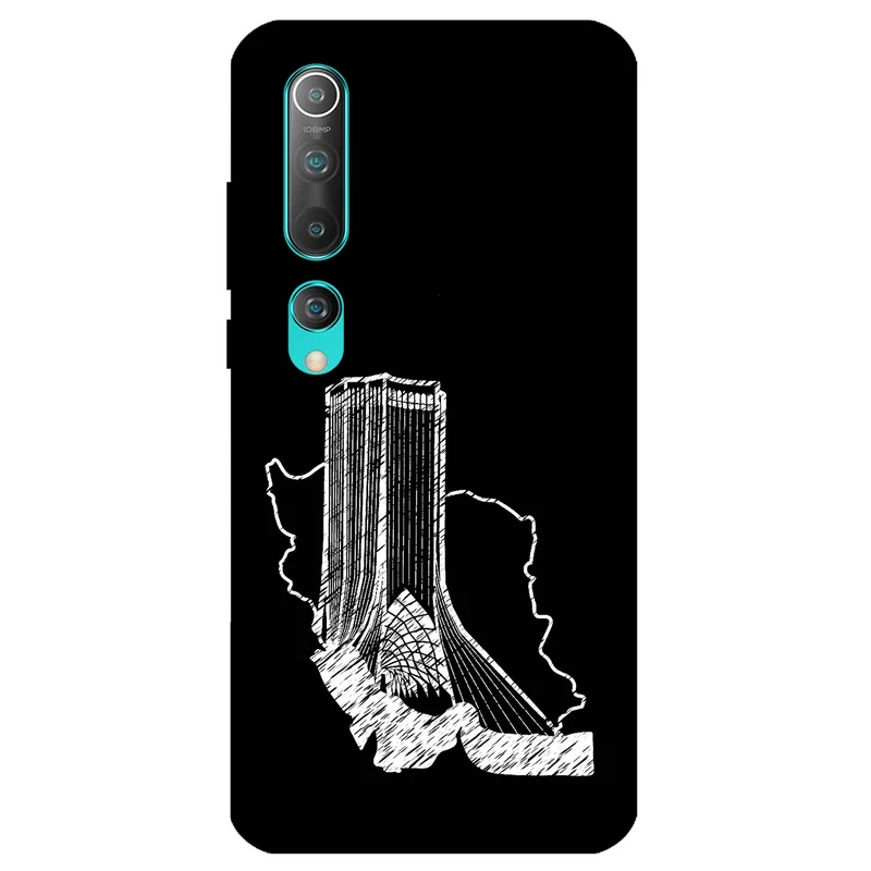 کاور مگافون طرح برج آزادی مدل 1628 مناسب برای گوشی موبایل شیائومی Mi 10 5G / Mi 10 Pro 5G