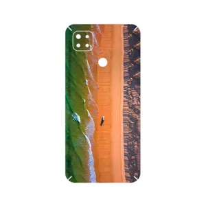 MAHOOT Beach and Green Sea Cover Sticker for Xiaomi Redmi 9C NFC