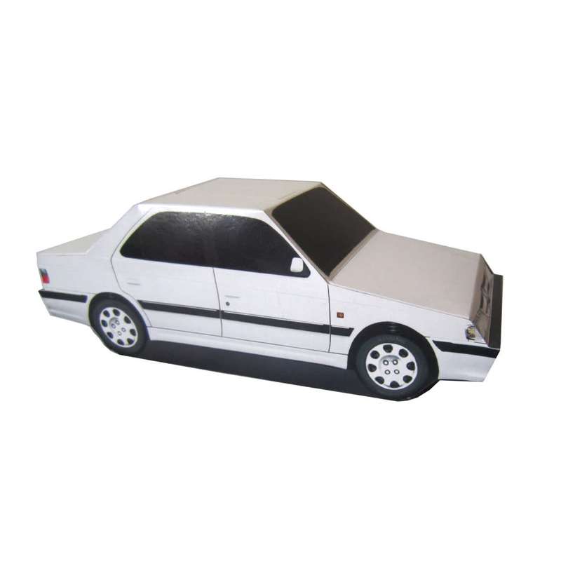  دستمال کاغذی 100 برگ طرح خودروی پژو پارس کد KRT5214