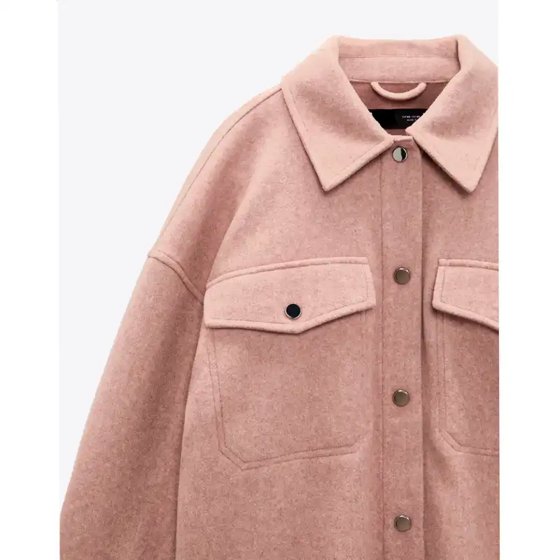 پالتو زنانه مدل 3046633_Soft overshirt