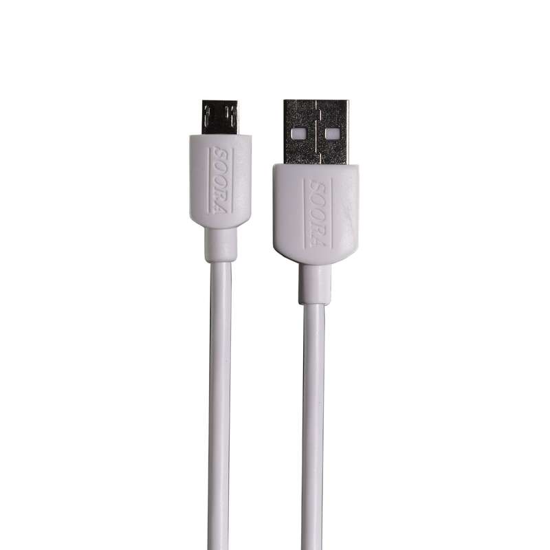 کابل تبدیل USB به microUSB سورا مدل SUM-100 طول 1 متر