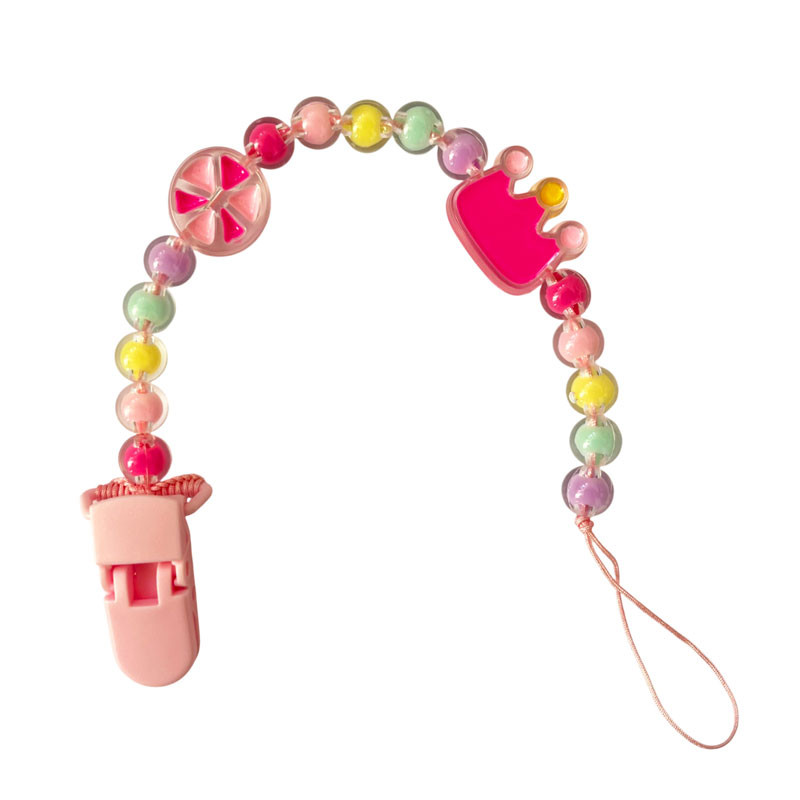 زنجیر پستانک مدل آبنبات