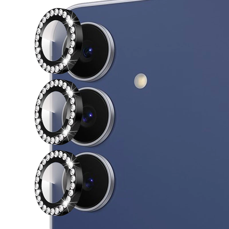 محافظ لنز دوربین فلزی مسیر مدل Diamond Lenz مناسب برای گوشی موبایل سامسونگ Galaxy S25 FE 