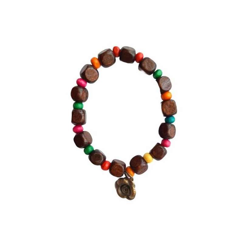 دستبند طرح گل کد 55