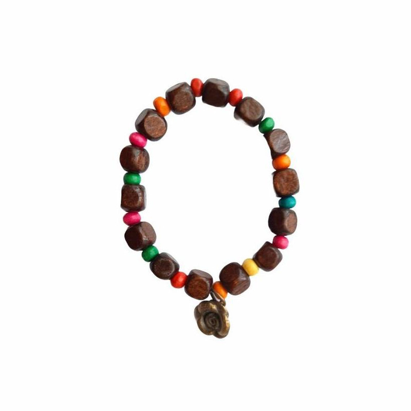 دستبند طرح گل کد 55