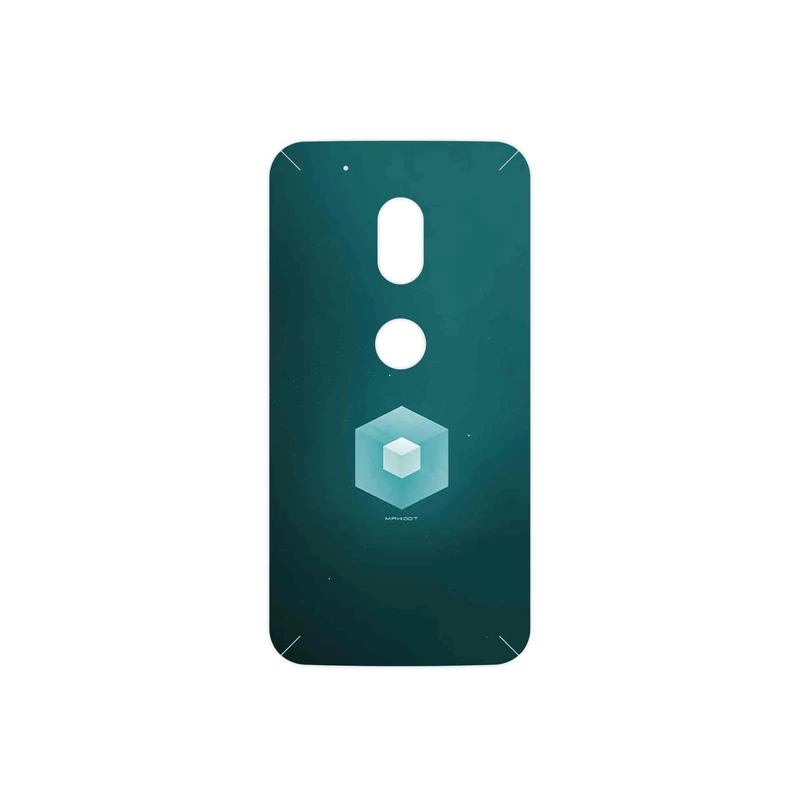 برچسب پوششی ماهوت مدل Minimal Cube icon مناسب برای گوشی موبایل موتورولا Moto G4 Play