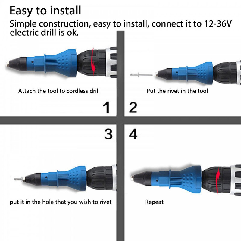 رابط پرچ دریل پیچ گوشتی مدل P99 سایز 6.35 میلی متر