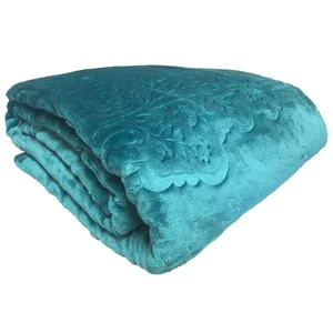 پتو زنبق مدل برجسته سایز 160x220 سانتی متر