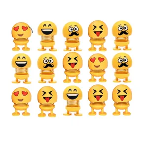 عروسک فنری  طرح ایموجی  مدل  atossa  کد 709  مجموعه  16 عددی