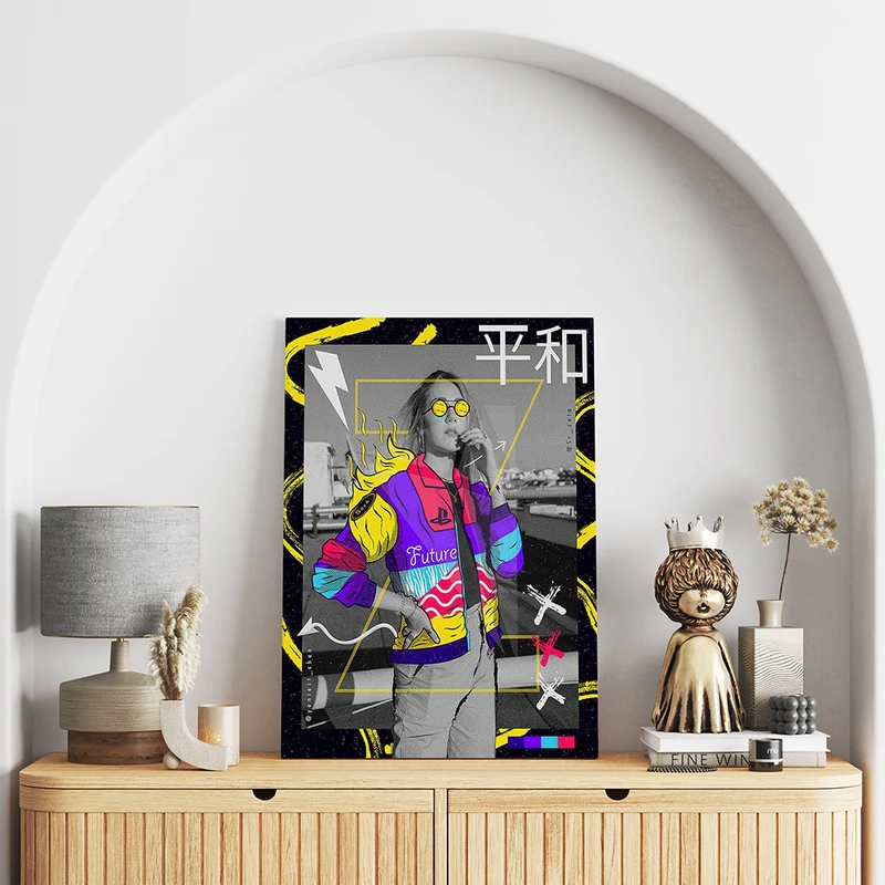 تابلو شاسی مدل دخترانه فانتزی کد S130015