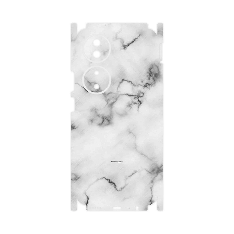 برچسب پوششی ماهوت مدل Blanco_Smoke_Marble-FullSkin مناسب برای گوشی موبایل آنر X7b