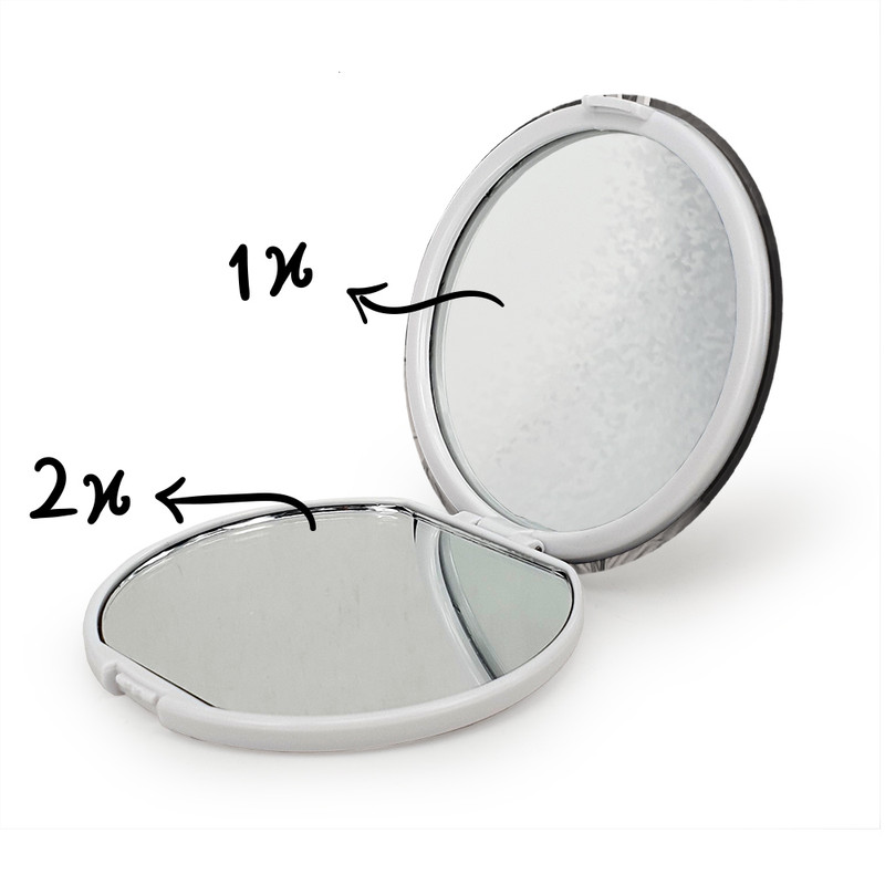 آینه جیبی خندالو طرح همایون شجریان مدل تاشو کد 4031